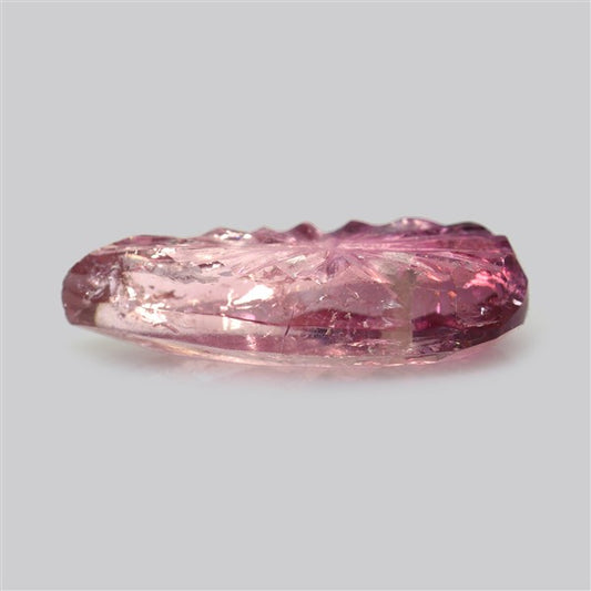 Pink Tourmaline Intaglio Reverse Carving Faceted Fine Gemstone