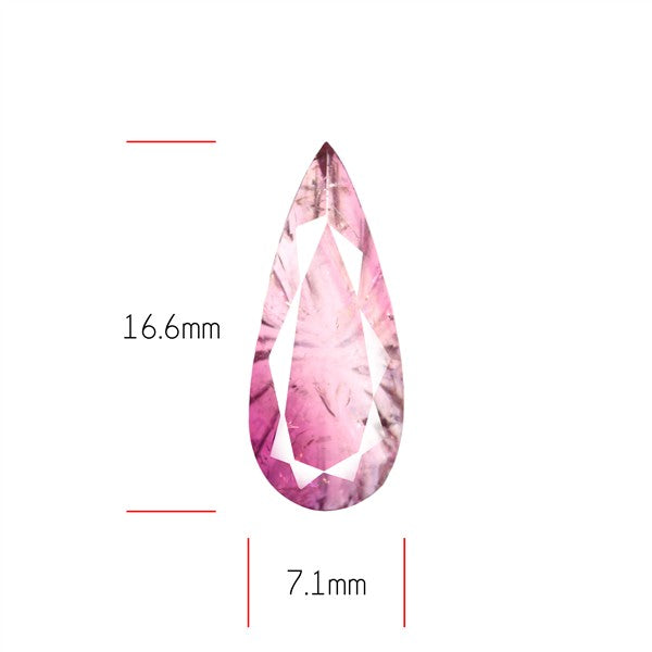 Pink Tourmaline Intaglio Reverse Carving Faceted Fine Gemstone
