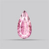 Pink Tourmaline Intaglio Reverse Carving Faceted Fine Gemstone