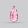 Pink Tourmaline Intaglio Reverse Carving Faceted Fine Gemstone
