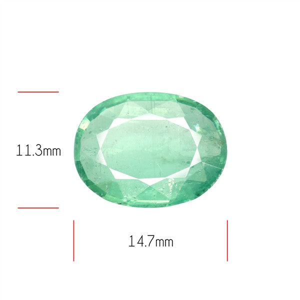 Mint Kyanite Blue-Green Faceted Fine Gemstone