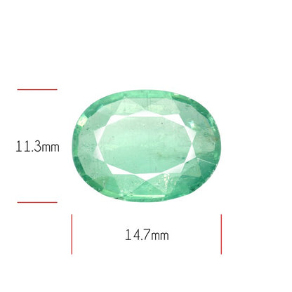 Mint Kyanite Blue-Green Faceted Fine Gemstone