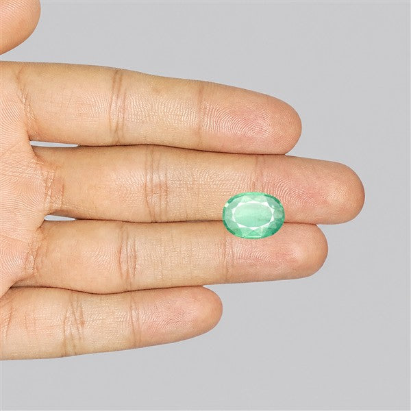 Mint Kyanite Blue-Green Faceted Fine Gemstone