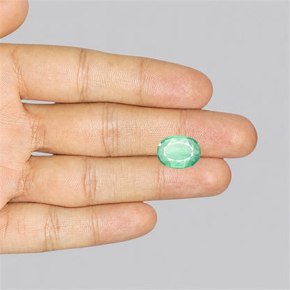 Mint Kyanite Blue-Green Faceted Fine Gemstone