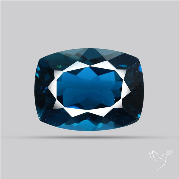 AAA London Blue Topaz Faceted Fine Gemstone