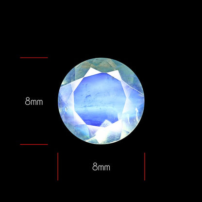 Raibow Moonstone Faceted Fine Gemstone