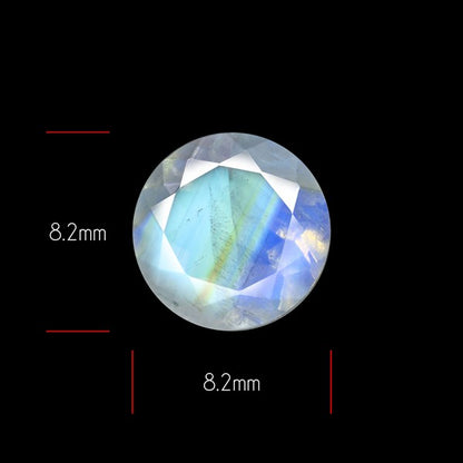 Raibow Moonstone Faceted Fine Gemstone