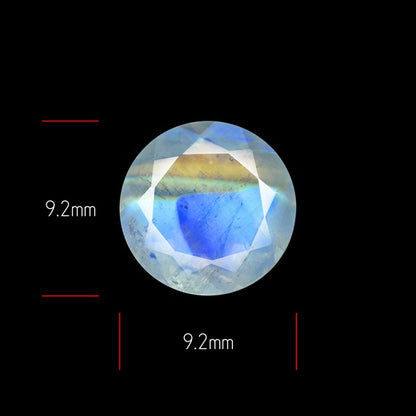 Raibow Moonstone Faceted Fine Gemstone