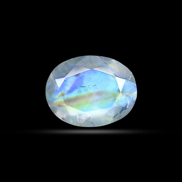 Raibow Moonstone Faceted Fine Gemstone