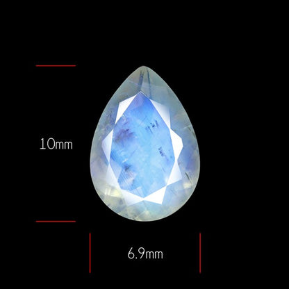 Raibow Moonstone Faceted Fine Gemstone