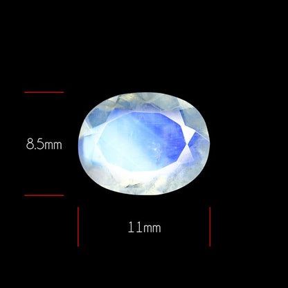 Raibow Moonstone Faceted Fine Gemstone