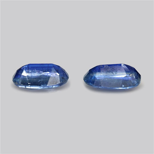 Faceted Blue Kyanite Pair
