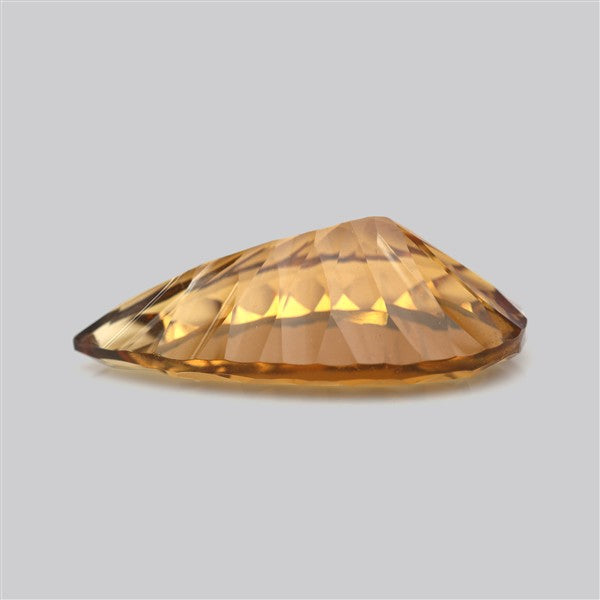 Champagne Quartz Briolette Cut Drop Fine Gemstone