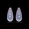 Facetd Rose Quartz Pair