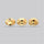 Millennium Cut Citrine Pair Faceted Fine Gemstone Set