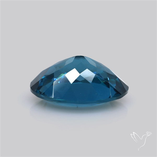 AAA London Blue Topaz Faceted Fine Gemstone