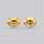 Millennium Cut Faceted Citrine Pair