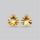 Millennium Cut Faceted Citrine Pair