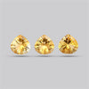 Millennium Cut Citrine Faceted Fine Gemstone Set