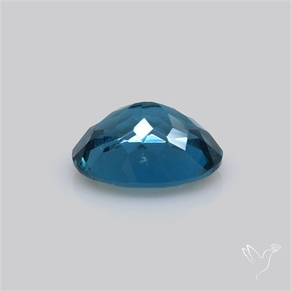 AAA London Blue Topaz Faceted Fine Gemstone