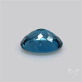 AAA London Blue Topaz Faceted Fine Gemstone