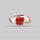 Rare Iron Stained Quartz Faceted Fine Gemstone