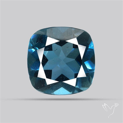 AAA London Blue Topaz Faceted Fine Gemstone
