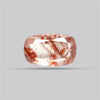 Rare Iron Stained Quartz Faceted Fine Gemstone