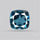 AAA London Blue Topaz Faceted Fine Gemstone