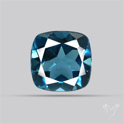 AAA London Blue Topaz Faceted Fine Gemstone