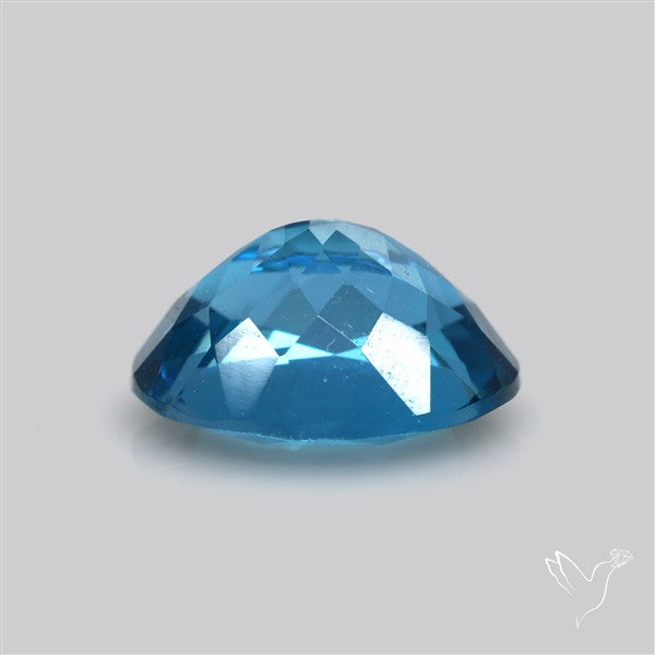 AAA London Blue Topaz Faceted Fine Gemstone