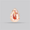 Rare Iron Stained Quartz Faceted Fine Gemstone