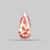 Rare Iron Stained Quartz Faceted Fine Gemstone
