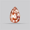 Rare Iron Stained Quartz Faceted Fine Gemstone