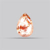 Rare Iron Stained Quartz Faceted Fine Gemstone
