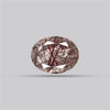 Rare Red Rutilated Quartz Faceted Fine Gemstone