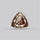 Rare Red Rutilated Quartz Faceted Fine Gemstone
