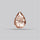 Rare Red Rutilated Quartz Faceted Fine Gemstone