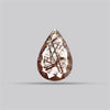 Rare Red Rutilated Quartz Faceted Fine Gemstone