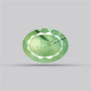 Prehnite with Epidote Green Faceted Fine Gemstone