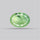 Prehnite with Epidote Green Faceted Fine Gemstone