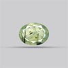 Prehnite with Epidote Green Faceted Fine Gemstone
