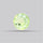 Prehnite with Epidote Green Faceted Fine Gemstone
