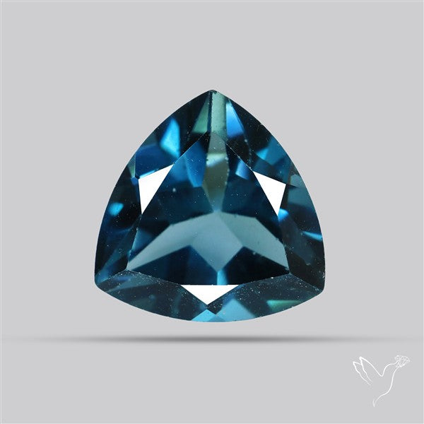 AAA London Blue Topaz Faceted Fine Gemstone
