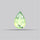 Prehnite with Epidote Green Faceted Fine Gemstone