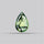 Prehnite with Epidote Green Faceted Fine Gemstone