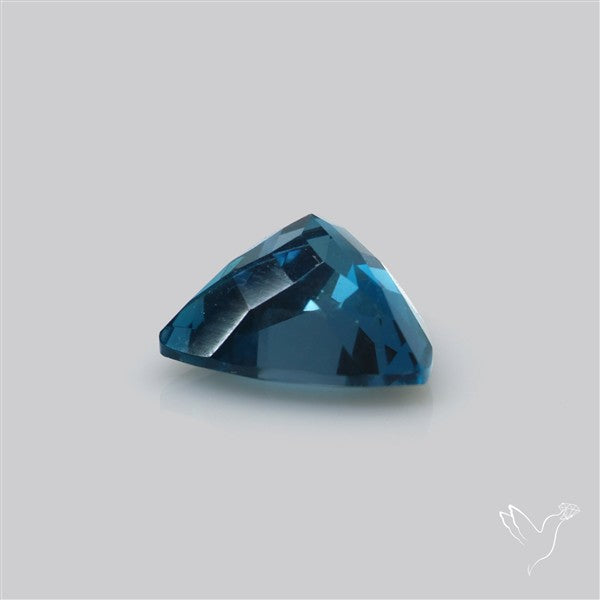 AAA London Blue Topaz Faceted Fine Gemstone