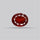 Gem Red Hessonite Garnet Faceted Fine Gemstone