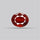Gem Red Hessonite Garnet Faceted Fine Gemstone