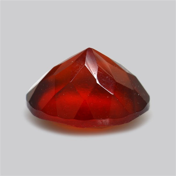 Gem Red Hessonite Garnet Faceted Fine Gemstone
